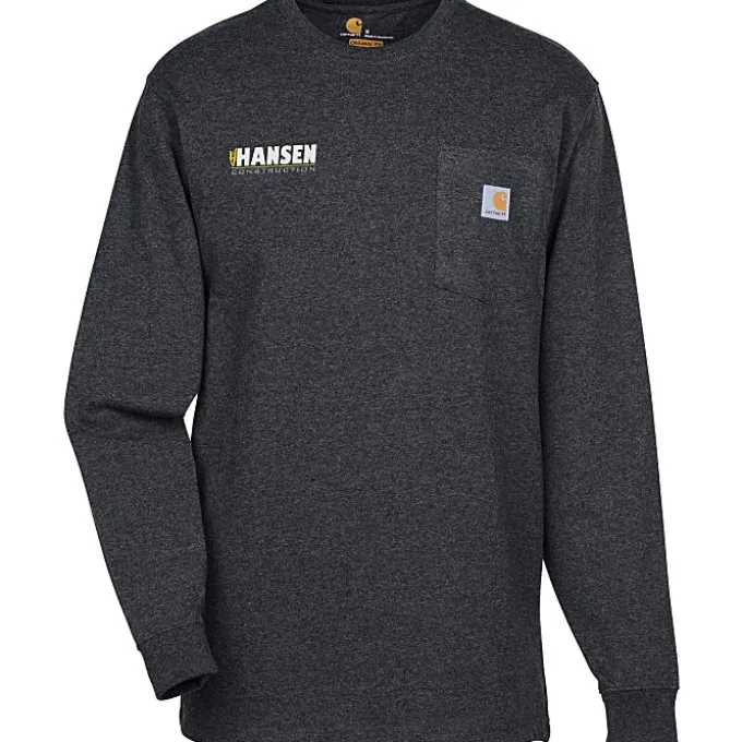 Carhartt Workwear Long Sleeve Pocket T-Shirt - Embroidered