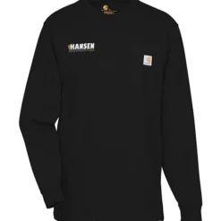 Carhartt Workwear Long Sleeve Pocket T-Shirt - Embroidered