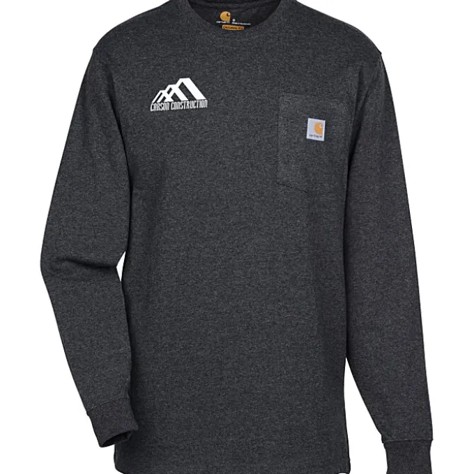 Carhartt Workwear Long Sleeve Pocket T-Shirt - Screen