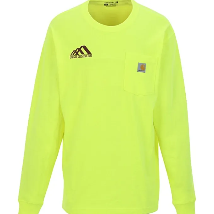 Carhartt Workwear Long Sleeve Pocket T-Shirt - Screen