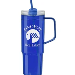 Carter Acrylic Mug with Straw - 40 oz