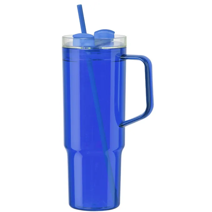 Carter Acrylic Mug with Straw - 40 oz