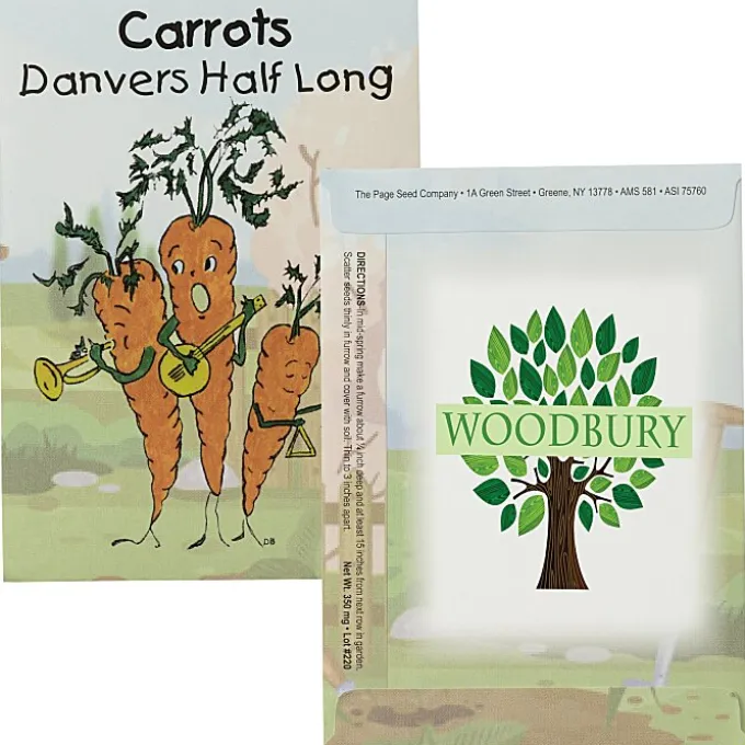 Cartoon Seed Packet - Carrot