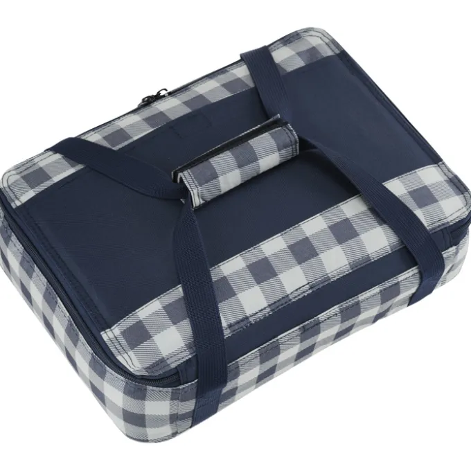 Casserole Keeper - Navy Plaid