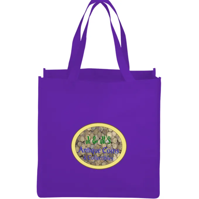 Celebration Shopping Tote Bag - 13 inches x 13 inches - Full Color