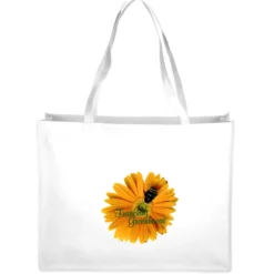 Celebration Shopping Tote Bag - 16 inches x 20 inches - Full Color