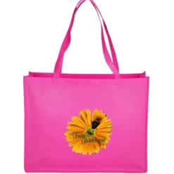 Celebration Shopping Tote Bag - 16 inches x 20 inches - Full Color