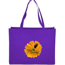 Celebration Shopping Tote Bag - 16 inches x 20 inches - Full Color