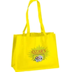 Celebration Shopping Tote - 12 inches x 16 inches - 28 inches Handles - Full Color