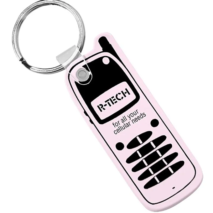 Cell Phone Soft Keychain - Opaque