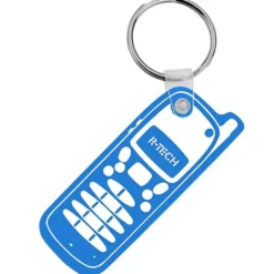 Cell Phone Soft Keychain - Translucent