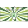 Center Clip Fairway Golf Towel with Carabiner