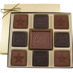 Centerpiece Chocolates - 6 oz. - Thank You & Star