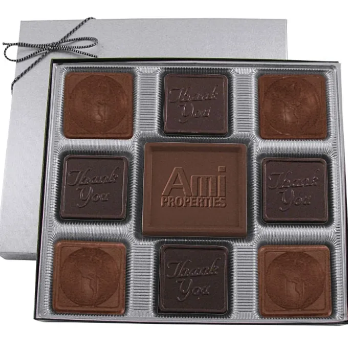 Centerpiece Chocolates - 6 oz. - Thank You & Globe