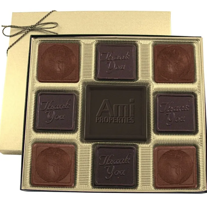 Centerpiece Chocolates - 6 oz. - Thank You & Globe