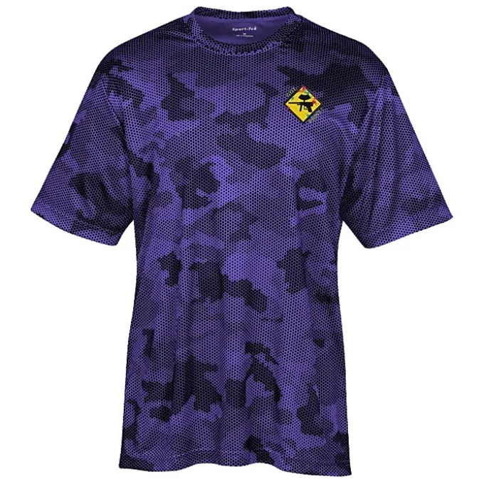 Challenger Camo Performance Tee - Men's - Embroidered