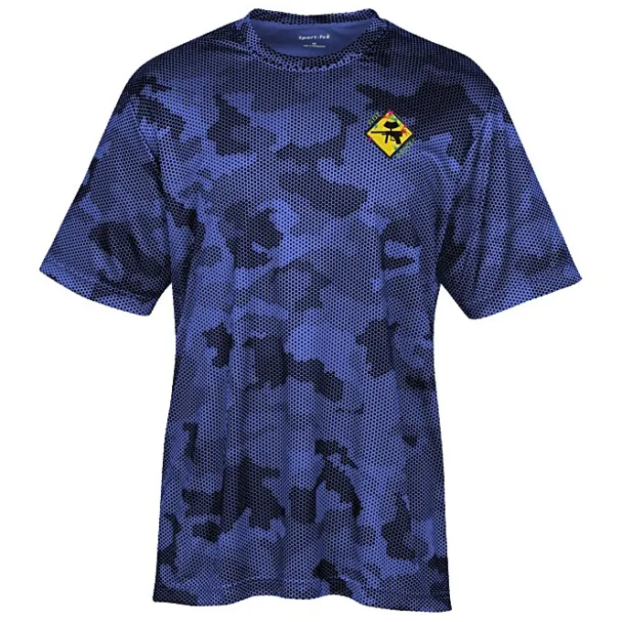 Challenger Camo Performance Tee - Men's - Embroidered
