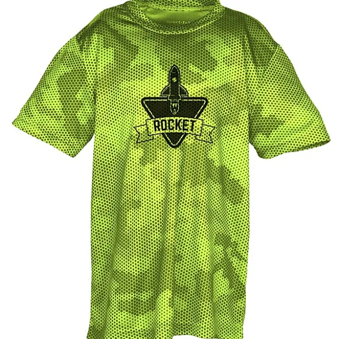 Challenger Camo Performance Tee - Youth - Screen