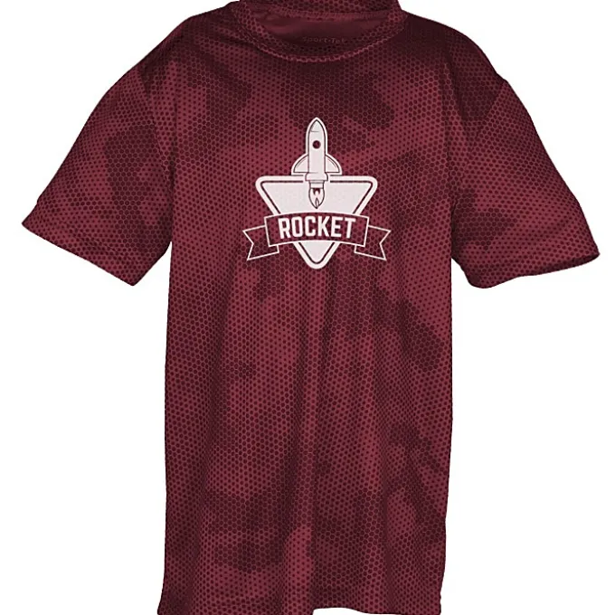 Challenger Camo Performance Tee - Youth - Screen
