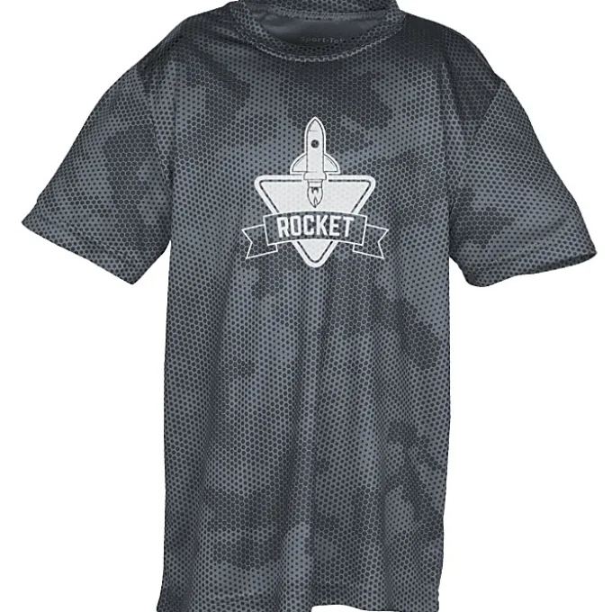 Challenger Camo Performance Tee - Youth - Screen