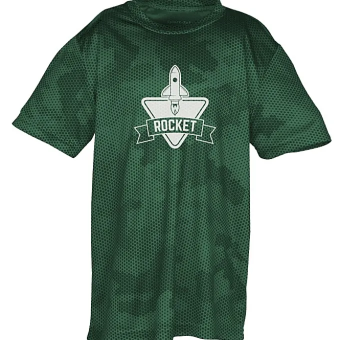 Challenger Camo Performance Tee - Youth - Screen