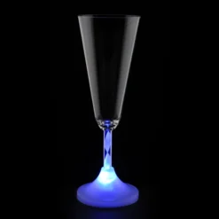 Champagne Glass with Light-Up Spiral Stem - 7 oz.