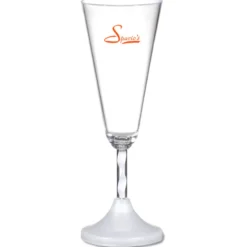 Champagne Glass with Light-Up Spiral Stem - 7 oz. - 24 hr
