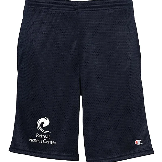 Champion Long Mesh Shorts with Pockets