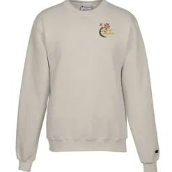 Champion Powerblend Crew Sweatshirt - Men's - Embroidered