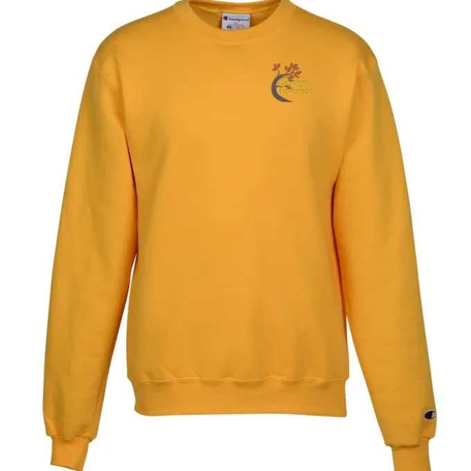 Champion Powerblend Crew Sweatshirt - Men's - Embroidered
