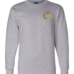 Champion Powerblend Crew Sweatshirt - Men's - Embroidered