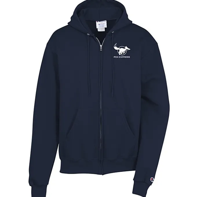 Champion Powerblend Full-Zip Hoodie - Screen