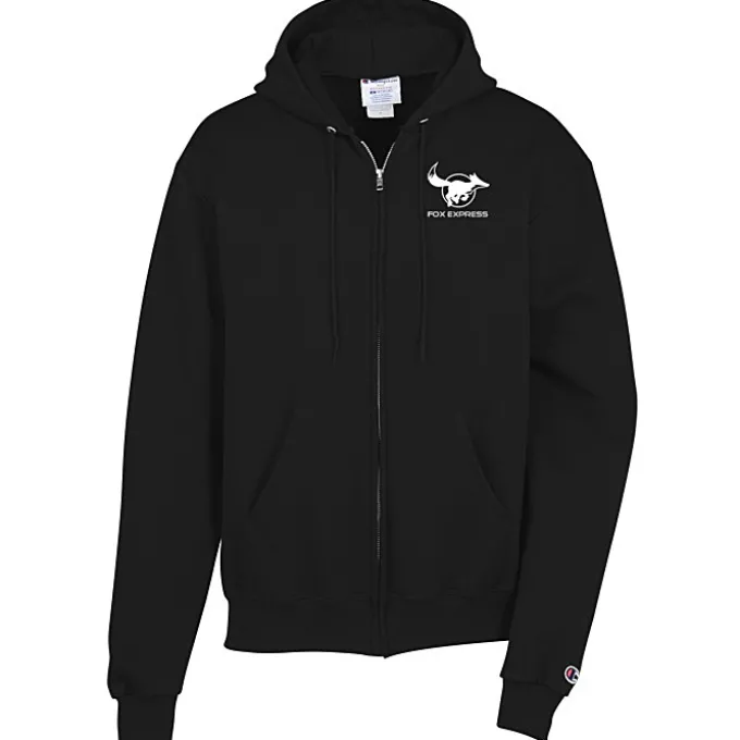 Champion Powerblend Full-Zip Hoodie - Screen