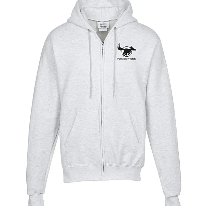 Champion Powerblend Full-Zip Hoodie - Screen