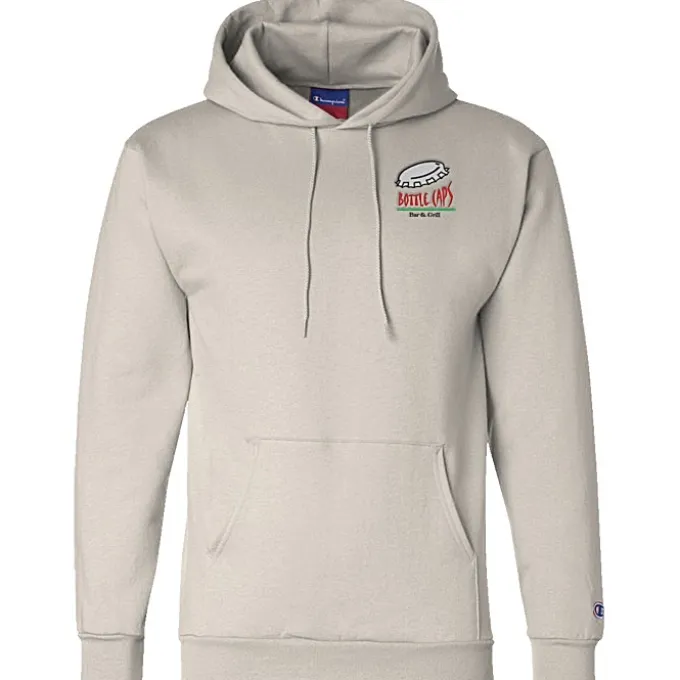 Champion Powerblend Hoodie - Men's - Embroidered