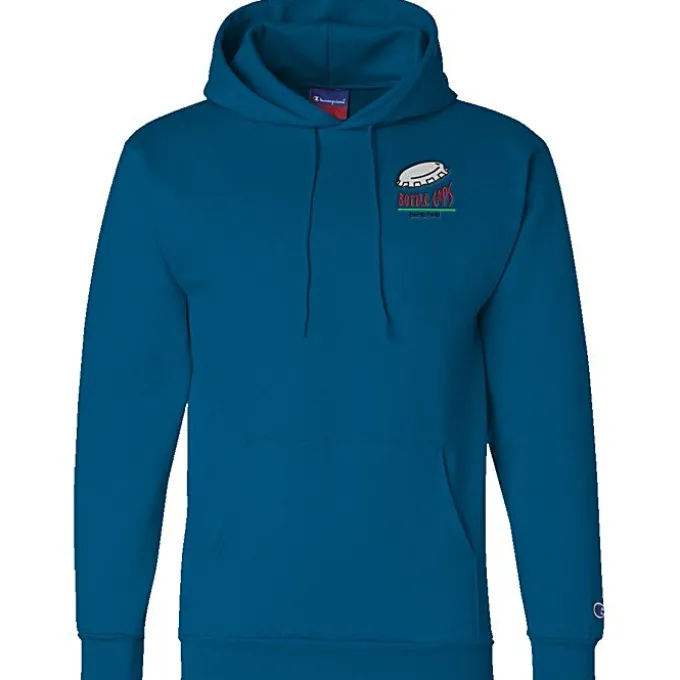 Champion Powerblend Hoodie - Men's - Embroidered