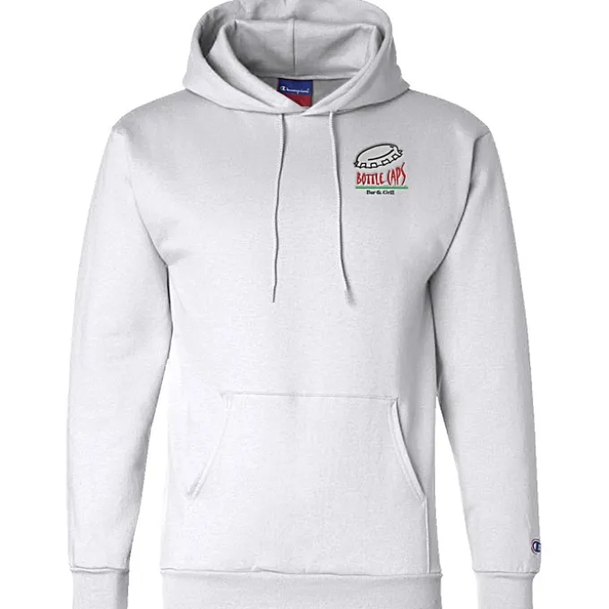 Champion Powerblend Hoodie - Men's - Embroidered