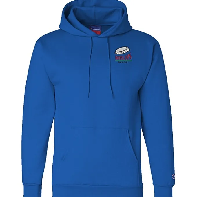 Champion Powerblend Hoodie - Men's - Embroidered