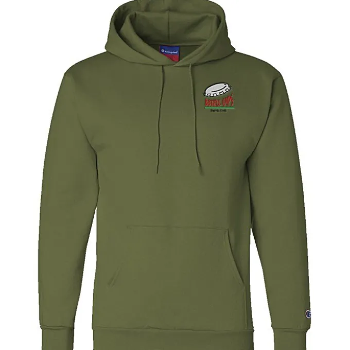 Champion Powerblend Hoodie - Men's - Embroidered