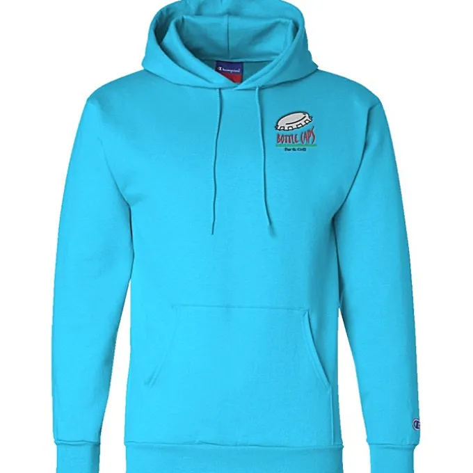 Champion Powerblend Hoodie - Men's - Embroidered