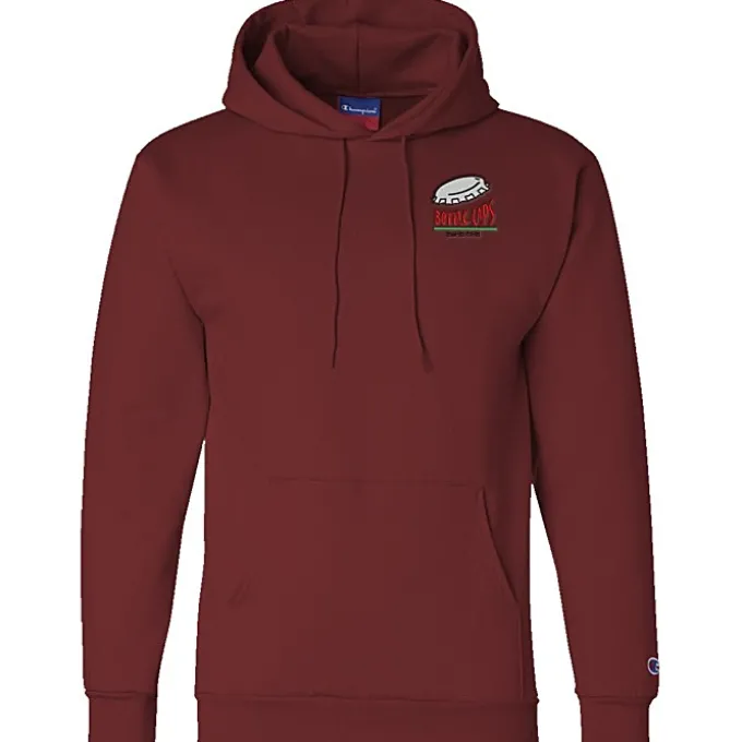 Champion Powerblend Hoodie - Men's - Embroidered