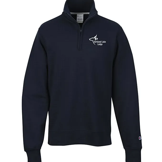 Champion PowerBlend 1/4-Zip Sweatshirt - Screen