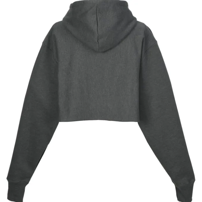 Champion Reverse Weave Cropped Hoodie - Ladies' - Screen