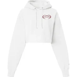 Champion Reverse Weave Cropped Hoodie - Ladies' - Screen