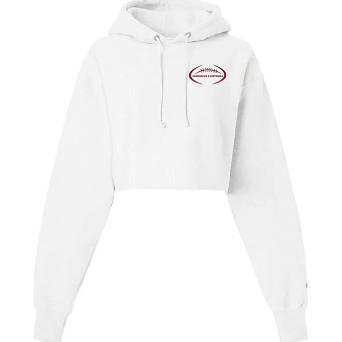 Champion Reverse Weave Cropped Hoodie - Ladies' - Screen