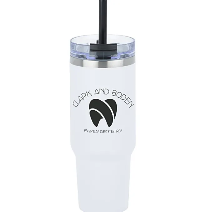 Charger Vacuum Tumbler - 40 oz