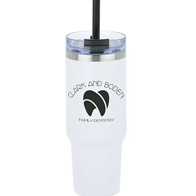 Charger Vacuum Tumbler - 40 oz