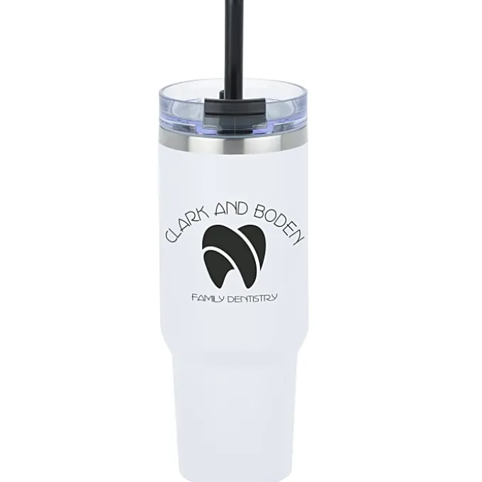 Charger Vacuum Tumbler - 40 oz - 24 hr