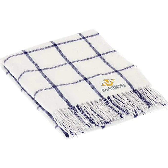 Charleston Fringed Throw Blanket
