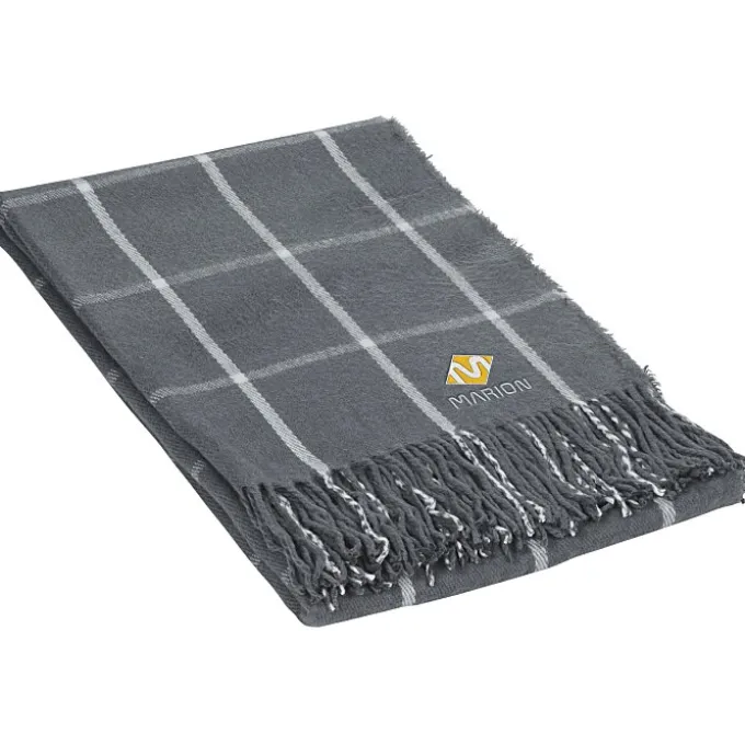 Charleston Fringed Throw Blanket